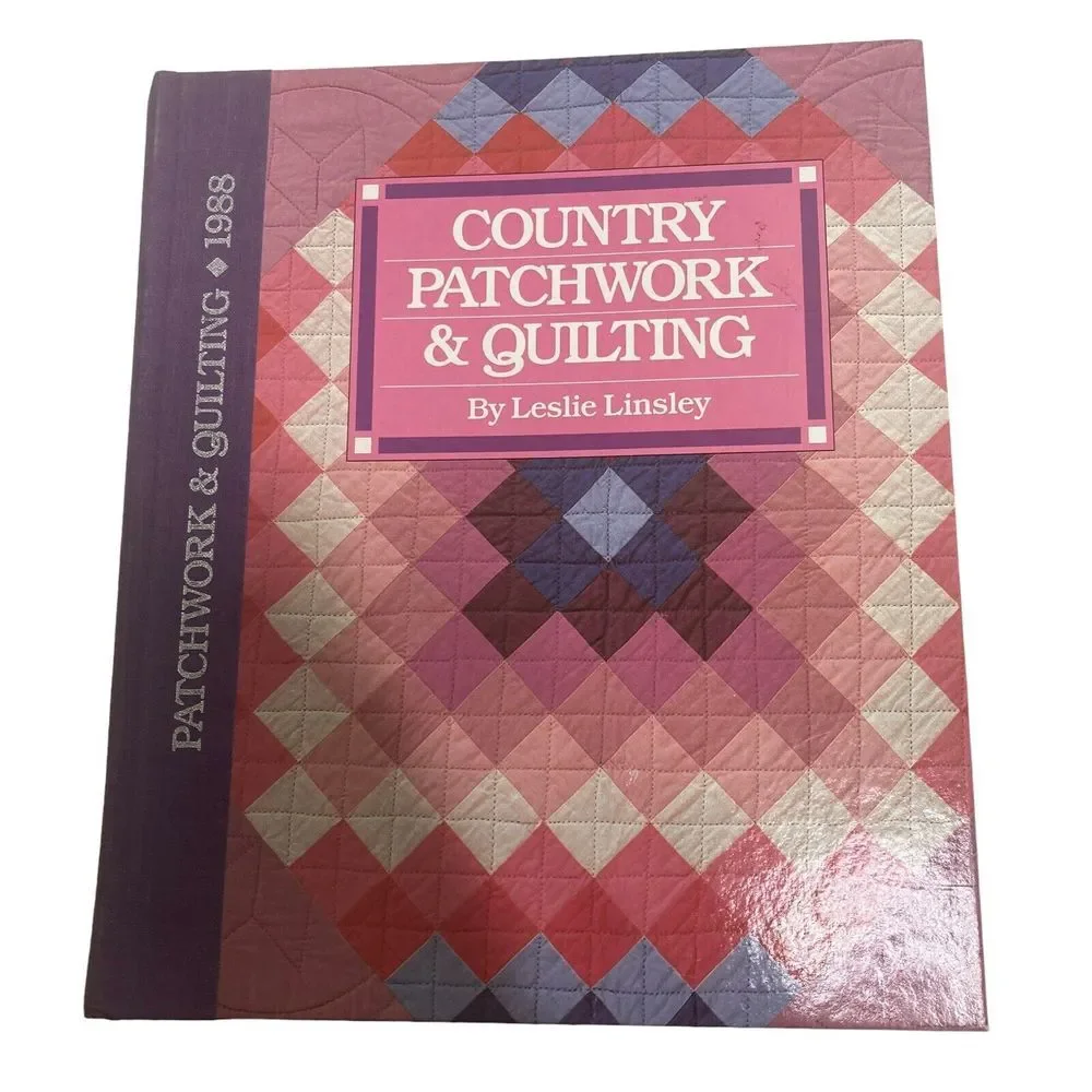 Lot of 4 Quilting books American Patchwork Country Design in Patchwork Made Easy
